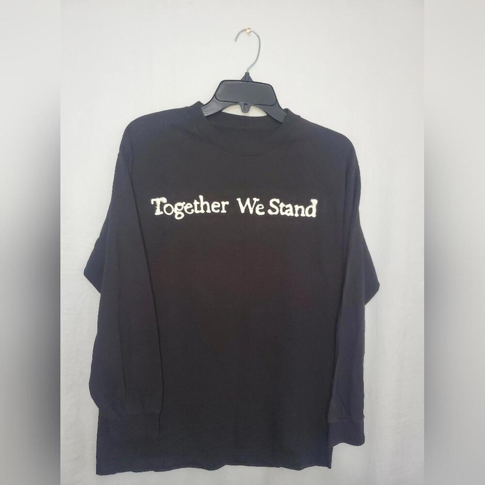 Black Coney Island Picnic Graphic Long Sleeve Shirt Size Medium